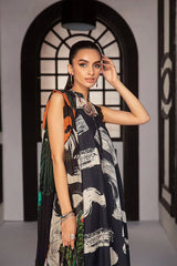 MARIA.b 3PC PRINTED LAWN 98-IN