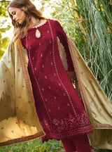 MARIA.B 3pc DANAK EMBROIDED 76-IN