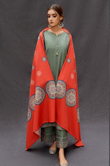 URGE 3PC Dhanak Embroidered 75-IN