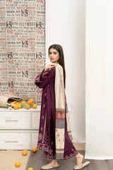 URGE Dhanak 3PC Embroidered Q0468