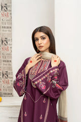 URGE Dhanak 3PC Embroidered Q0468