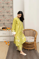 Urge 3pc Dhanak Embroidered 80-IN