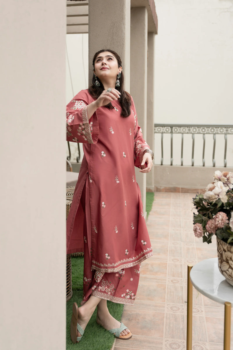 URGE Dhanak 2PC Embroidered Q0466