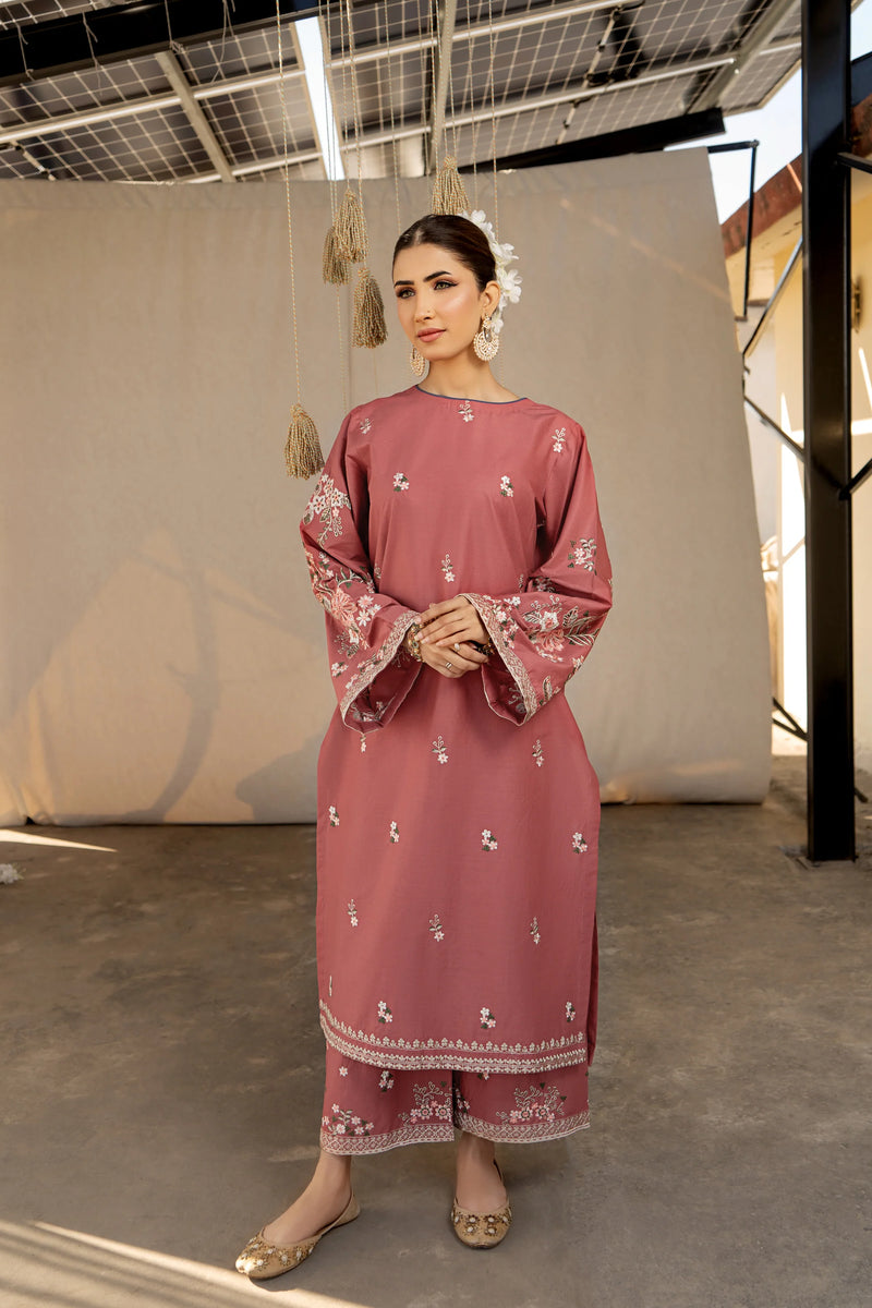 URGE Dhanak 2PC Embroidered Q0466