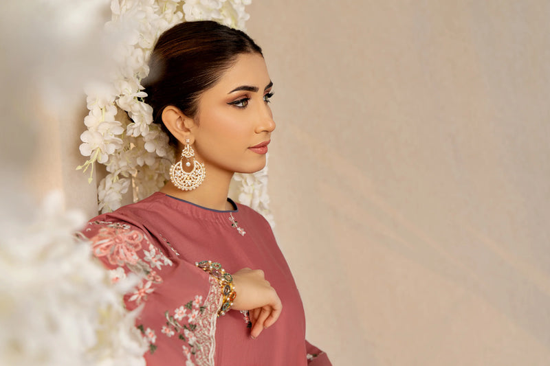 URGE Dhanak 2PC Embroidered Q0466